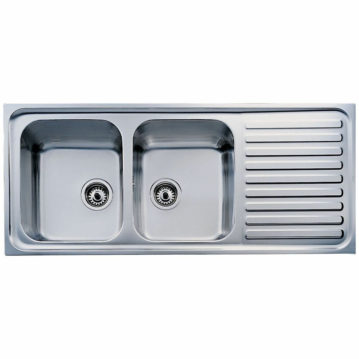 Sink right hand hot sale drainer
