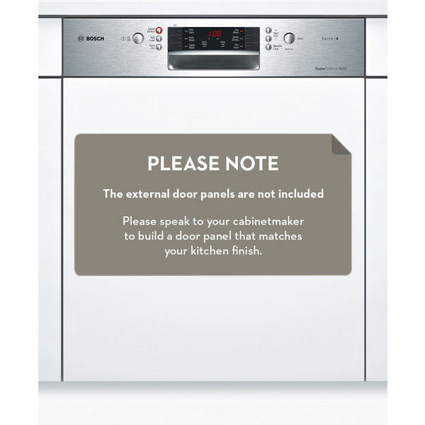 Bosch Serie Semi Integrated Dishwasher SMI46GS01A Winning