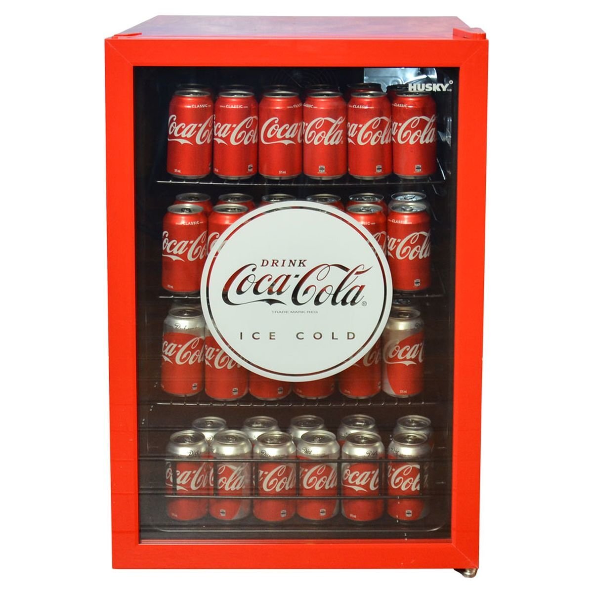 Husky coca cola bar clearance fridge
