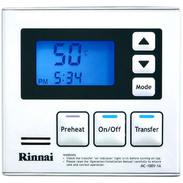Rinnai Deluxe Kitchen Controller MC100V1W | Winning Commercial
