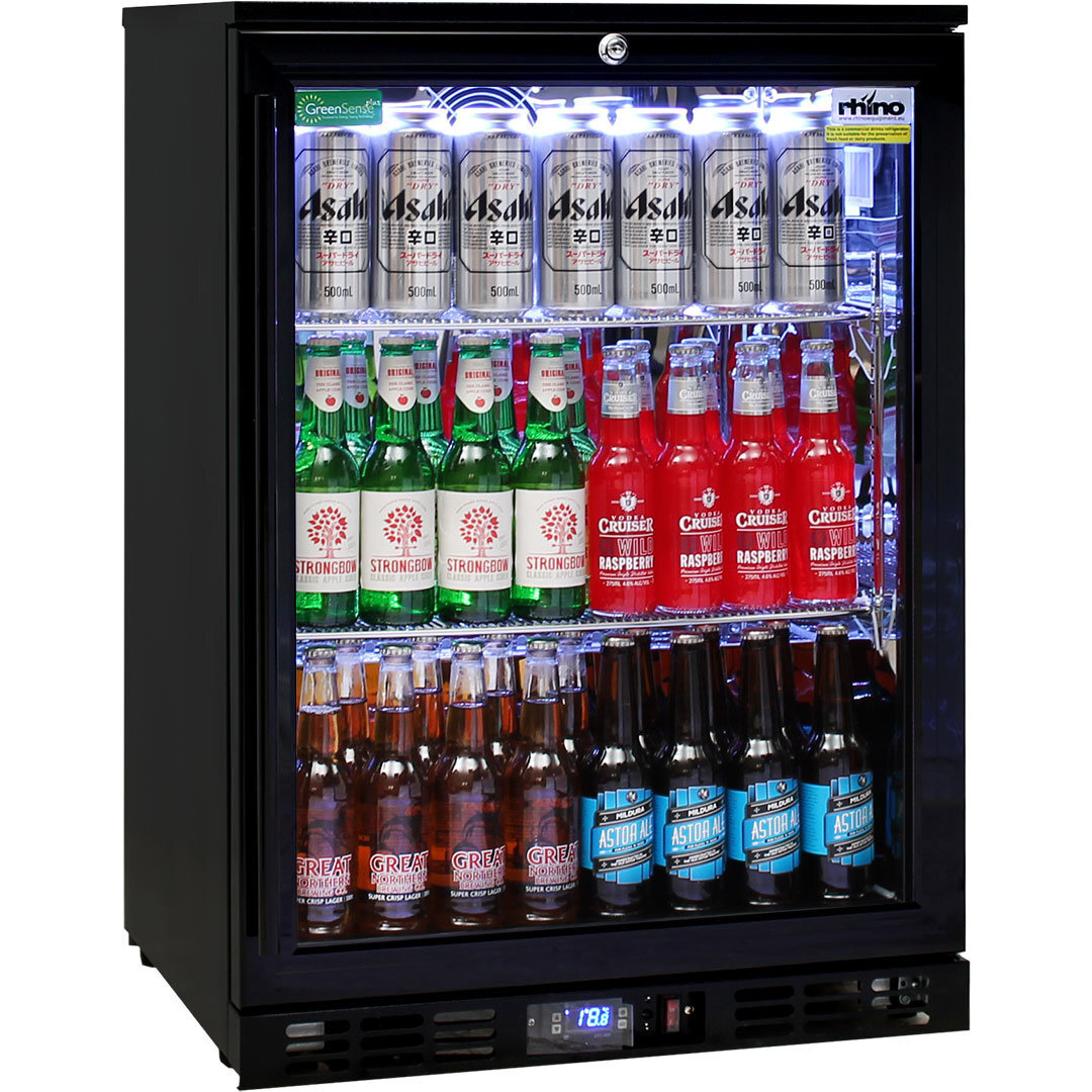 Rhino 129L Night Club Multi Light Bar Fridge SG1R NC Winning