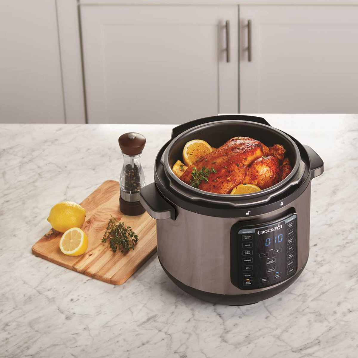 CrockPot CrockPot® Express XL Pressure MultiCooker Dark Stainless