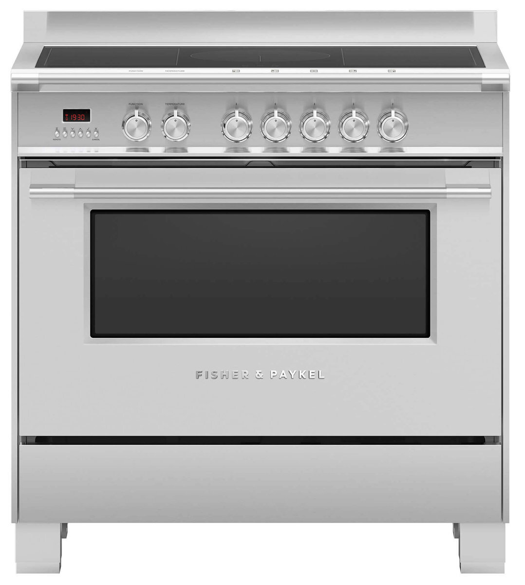 Freestanding oven electric 90cm top
