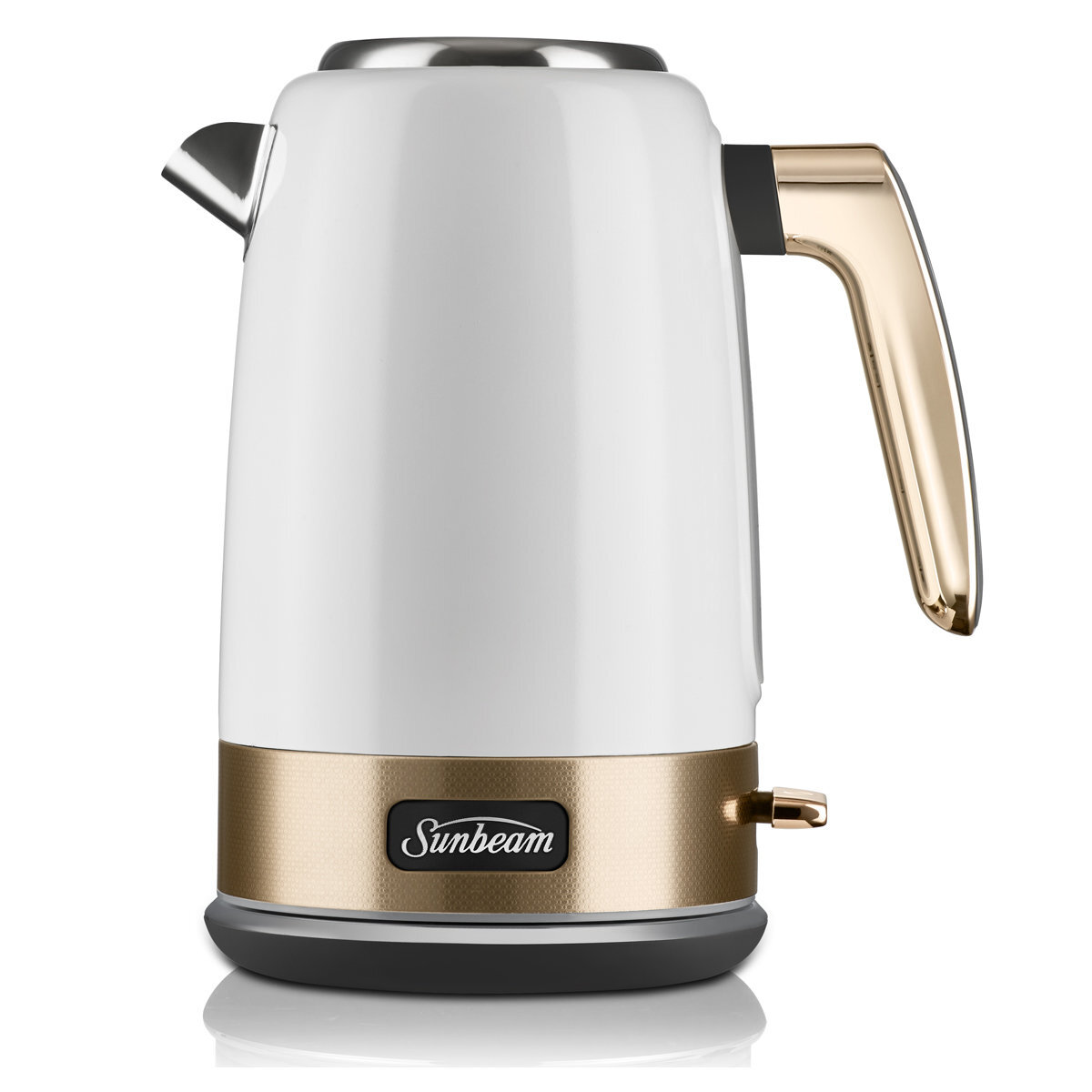 Sunbeam New York Jug Kettle White Gold KE4430WG Winning Commercial