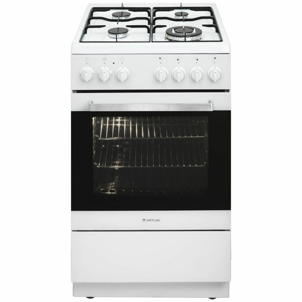 Artusi 54cm Freestanding Natural Gas Oven Stove AFGG54W