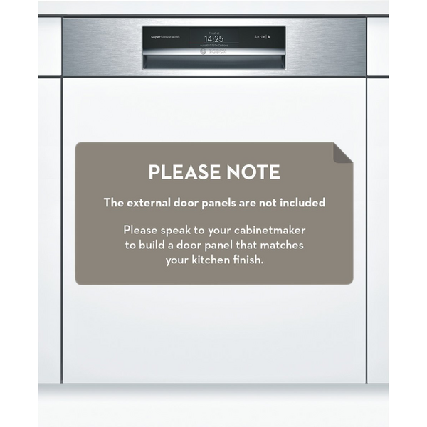 Bosch series sales 8 dishwasher integrated