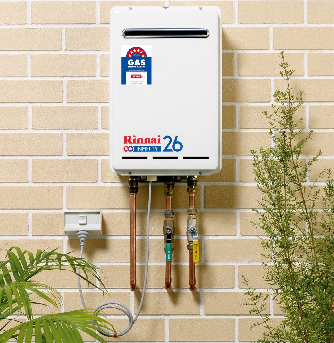 Rinnai LPG Continuous Flow Hot Water System INF26L50M | Winning Commercial