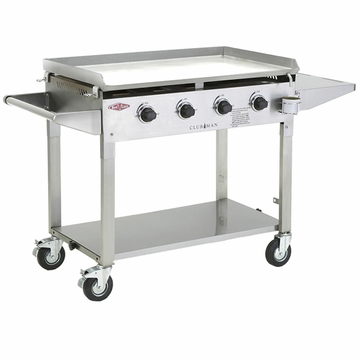 BeefEater Clubman 4 Burner Flat Top LPG BBQ BD16440 Winning