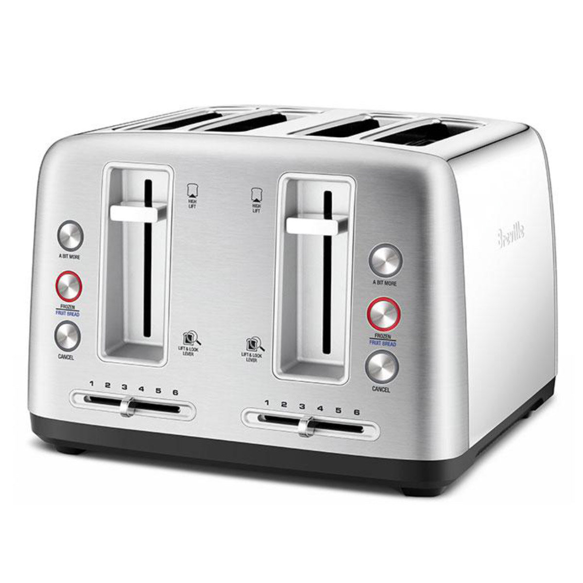 Breville the Toast Control 4 Slice Toaster LTA670BSS Winning