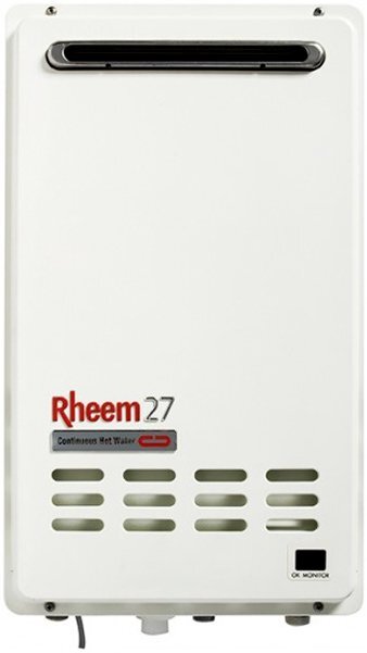 Rheem 27L Continuous Flow 50-degree Hot Water System Natural Gas 876627NF |  Winning Commercial