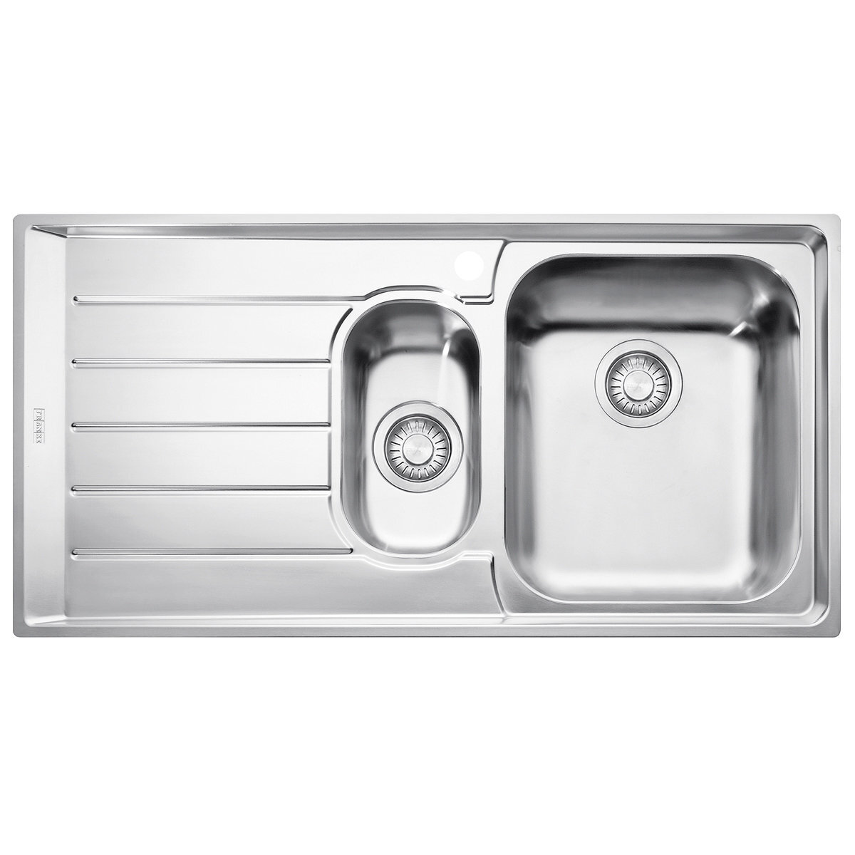 Left hand best sale drainer 1.5 sink