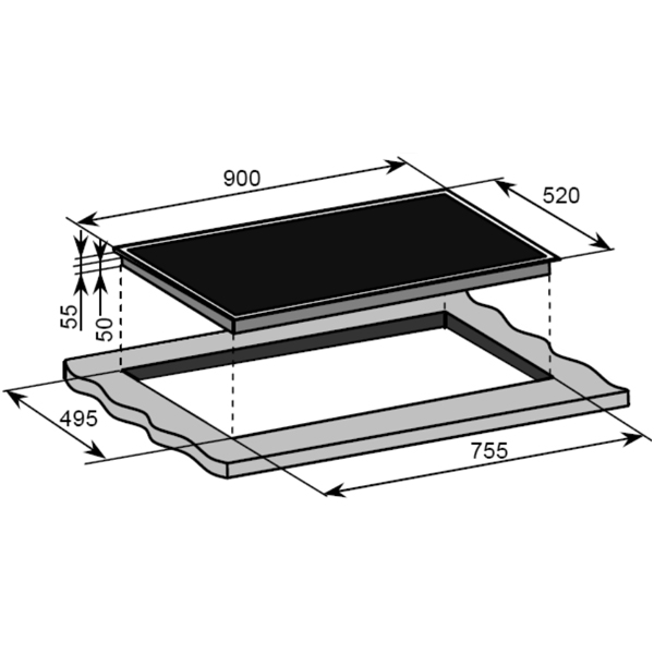 baumatic ceramic cooktop