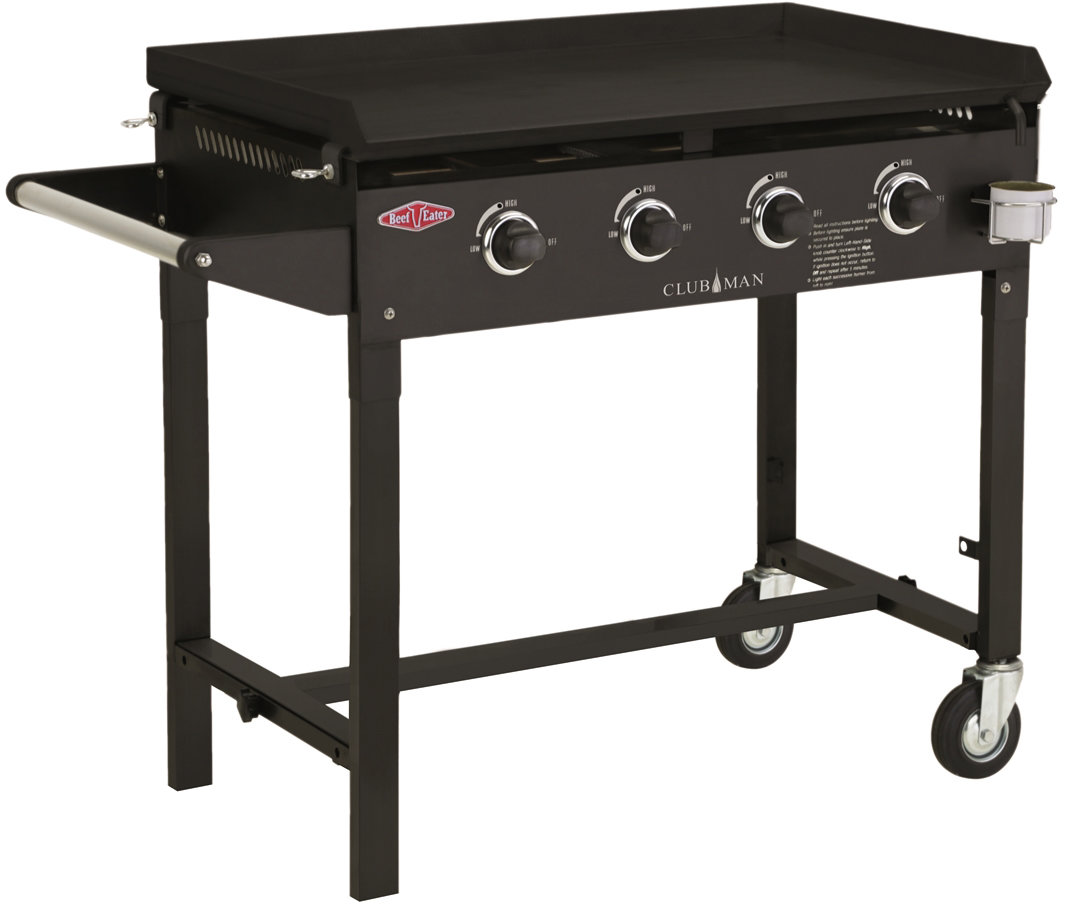 4 burner flat top grill