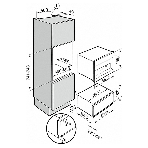 Miele Built-In Coffee Machine CVA6401 