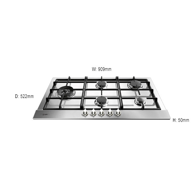 ilve induction and gas cooktop