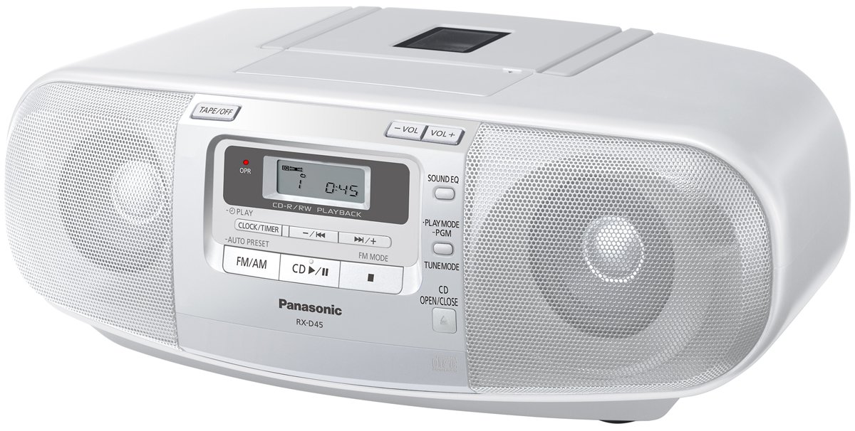 Panasonic Portable CD Radio Cassette Recorder RX-D45 | Winning Commercial